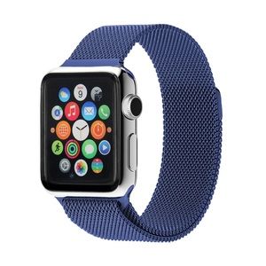 New Apple Watch Milanese Band Blue